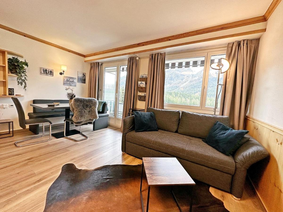 サンモリッツ42M2 Alpenschick Mit Balkon, Ausblick, Pool - E405アパートメント エクステリア 写真