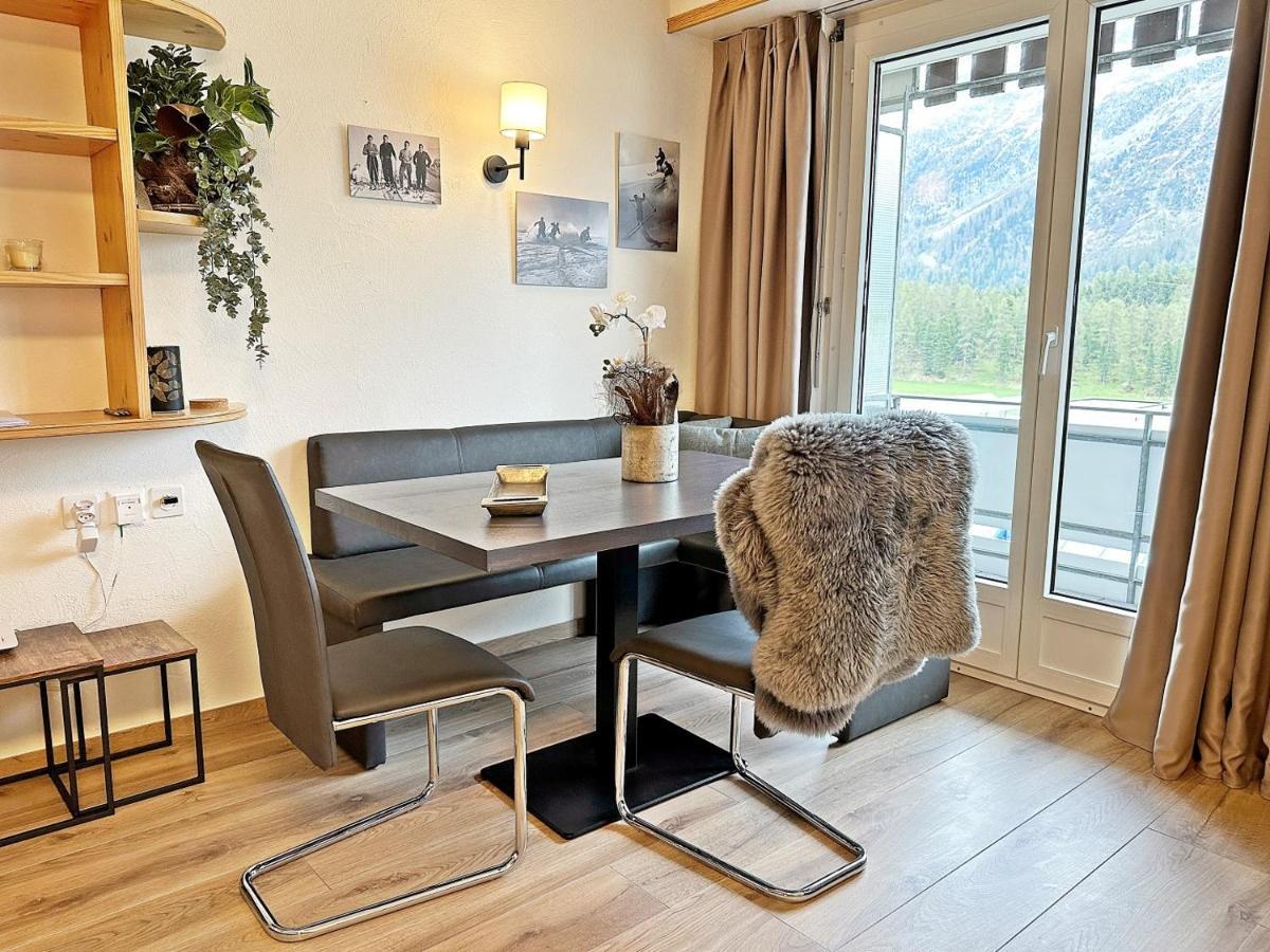 サンモリッツ42M2 Alpenschick Mit Balkon, Ausblick, Pool - E405アパートメント エクステリア 写真